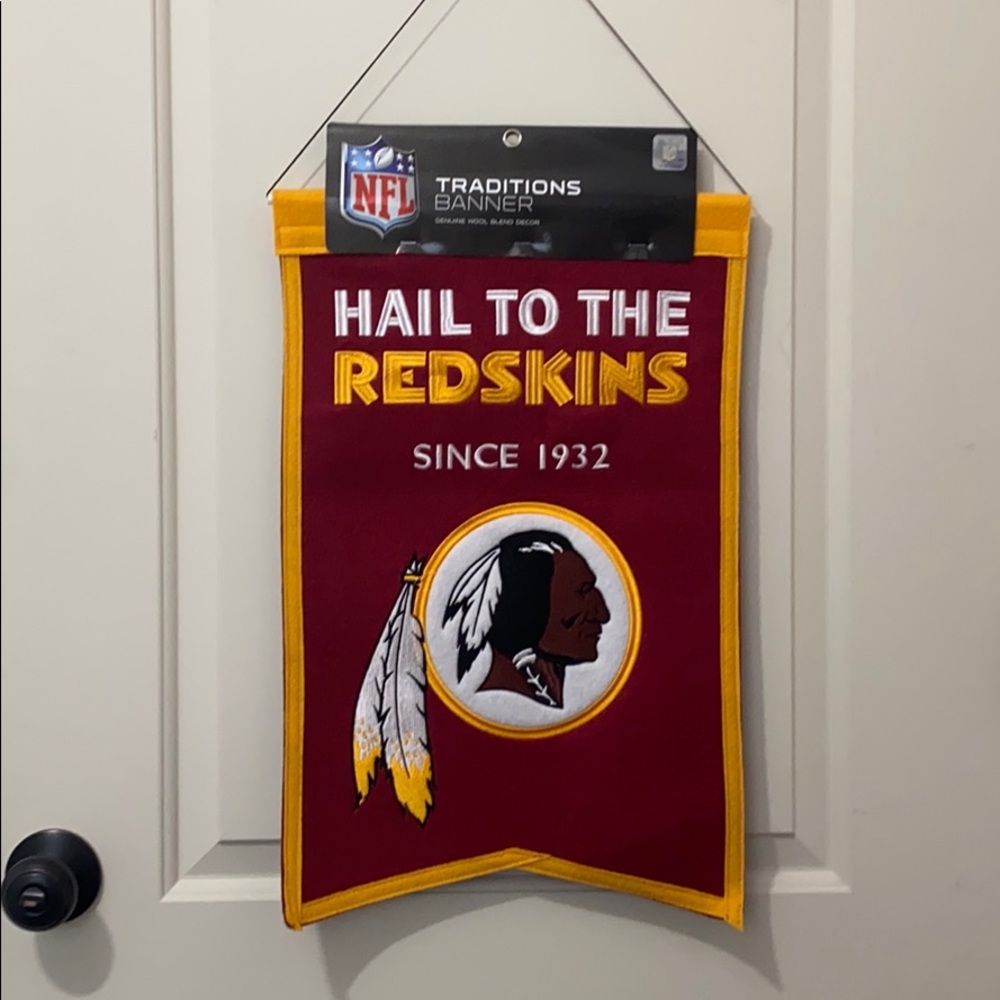 #Redskins banner